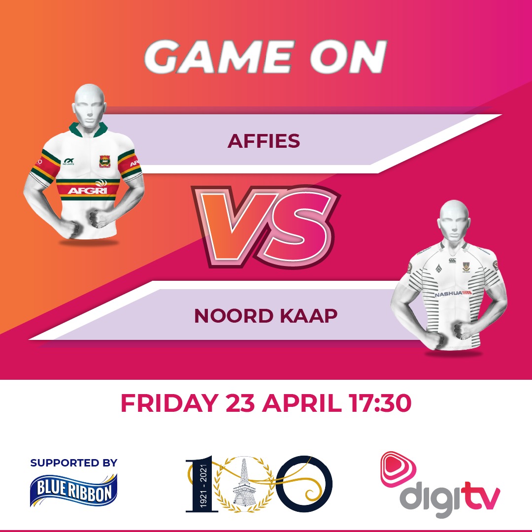 Die 1ste span speel môre om 17:30 teen Hoërskool Noord-Kaap tydens Hoërskool Monument High se Eeufees-toernooi. Ongelukkig kan geen toeskouers toegelaat word nie, Die wedstryde word regstreeks op DigiTV.co.za teen betaling uitgesaai.