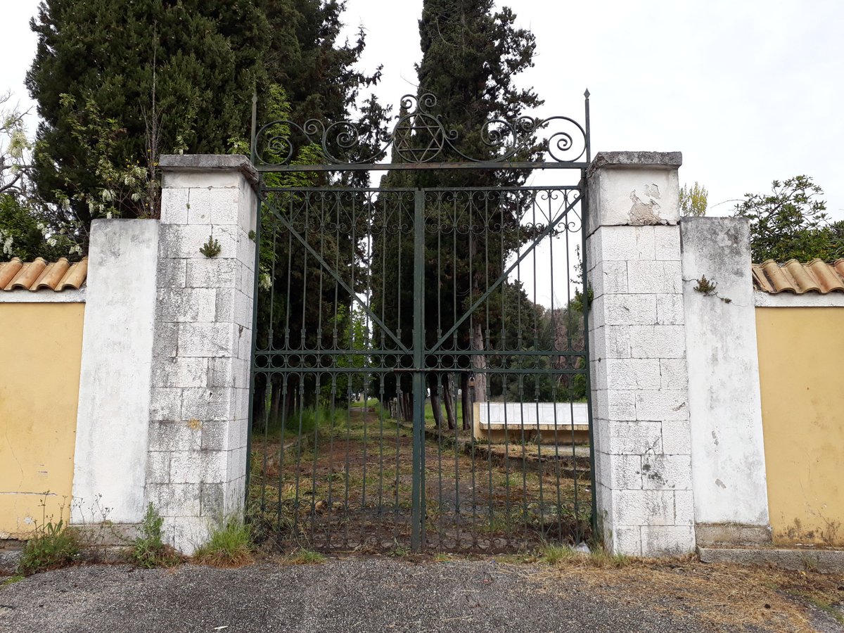 The island's Jewish cemetery today