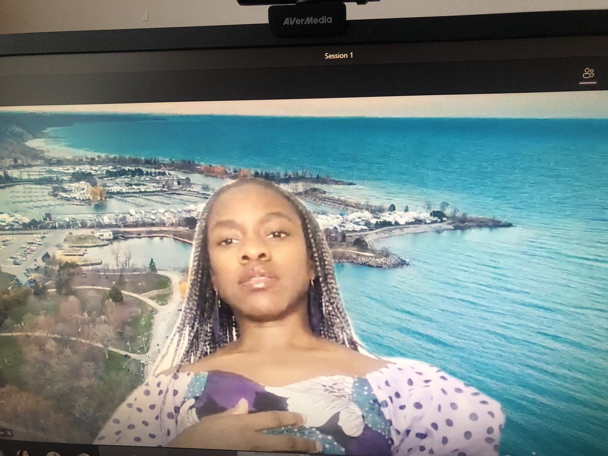 Learning about African fabric prints and the many types of fabric, patterns and unique uses across the continent of Africa: a thread <a href="/amtulejaz/">Amtul Ejaz</a> <a href="/HaroldFLoughin/">Harold F. Loughin PS</a>  (Chika, our presenter, is wearing her own creation of Ankara fabric mixed with organza)