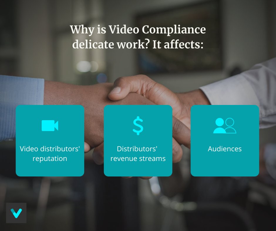Why is #VideoCompliance delicate work? 
Regulators don't consider ignorance to be an excuse for not being compliant. If #broadcast content is not compliant with industry standards, government regulations, and your audience's expectations, fines may be issued... or worse 🚫.