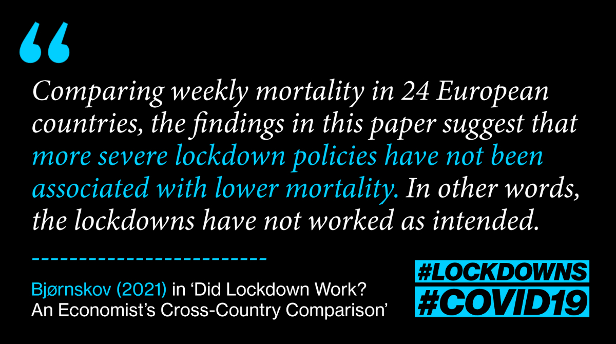 9/20: “Lockdowns work! We need strict curfews!”Counter position: “Data shows that lockdowns do not work.”