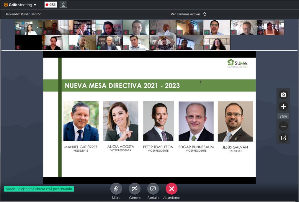 SUME_Mexico's tweet photo. El día de hoy, se llevo a cabo la Asamblea Extraordinaria de Elecciones para presentar los resultados de las votaciones y así formalizar la integración de la Mesa Directiva Electa para el periodo 2021 - 2023.

¡Agradecemos la participación de nuestros asociados! https://t.co/CTgHeNHPbL