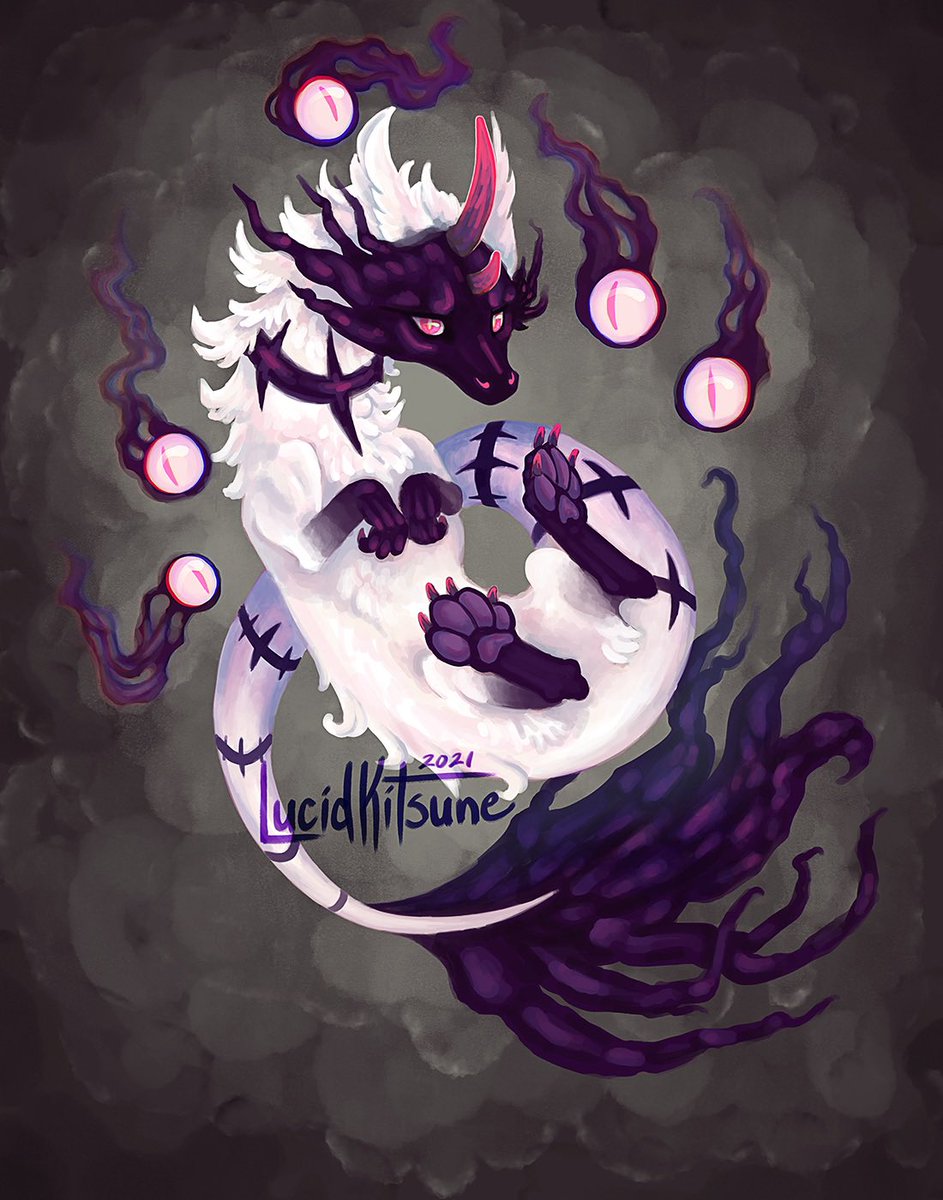 LucidKitsune's tweet photo. @8bitkitten Also I draw fluffy things ^^ https://t.co/1Z5aEgekTn