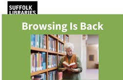 GCornardLibrary's tweet photo. We are pleased to announce that from Monday the 26th of April you can now come inside and browse again at Great Cornard Library.  Browsing will be Mon-Fri 1.30pm - 4pm, Sat 10am-2pm. Please follow COVID guidelines when visiting. We are looking forward to seeing you. https://t.co/1LZ4qCJq62
