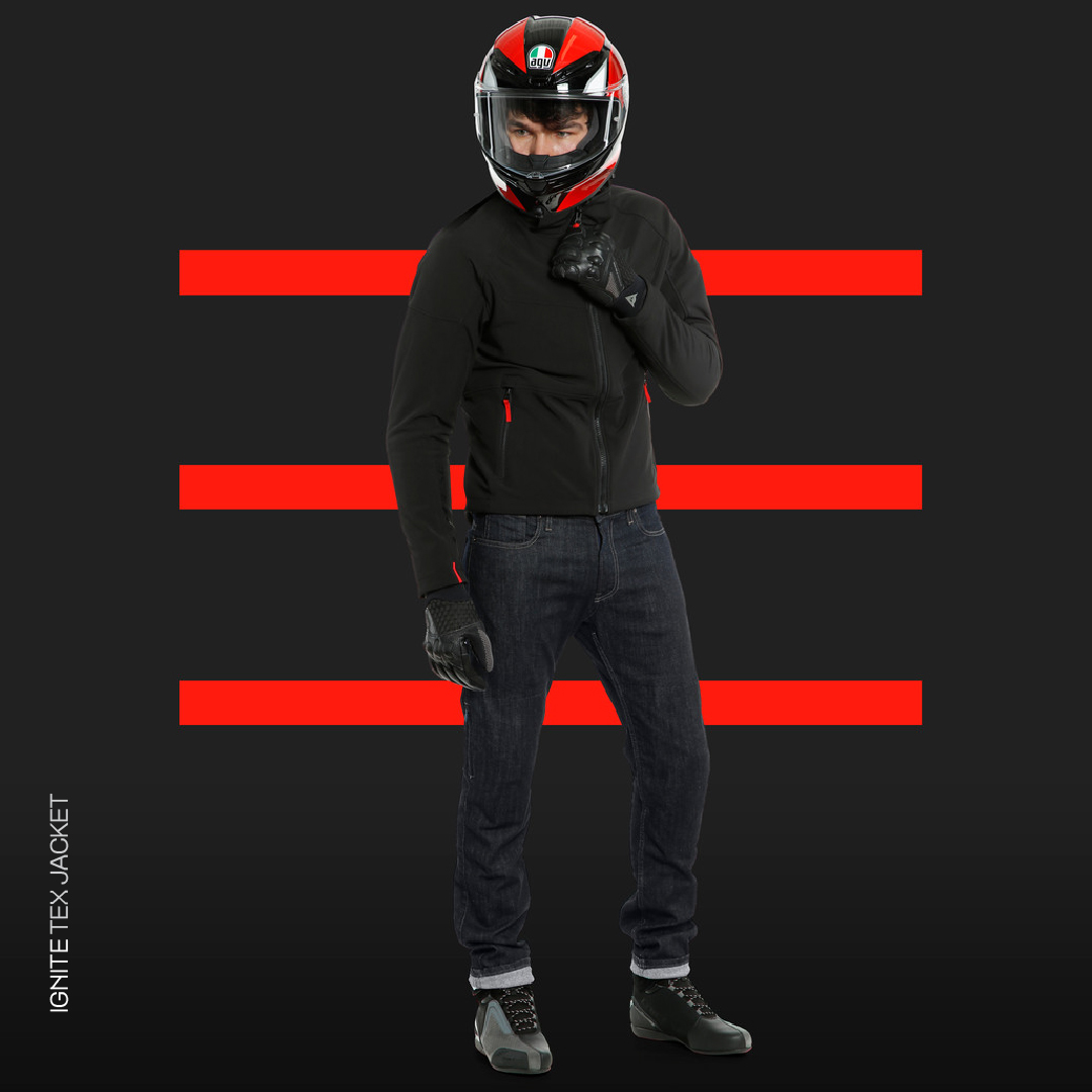 DAINESE IGNITE TEX JACKET | www.jarussi.com.br