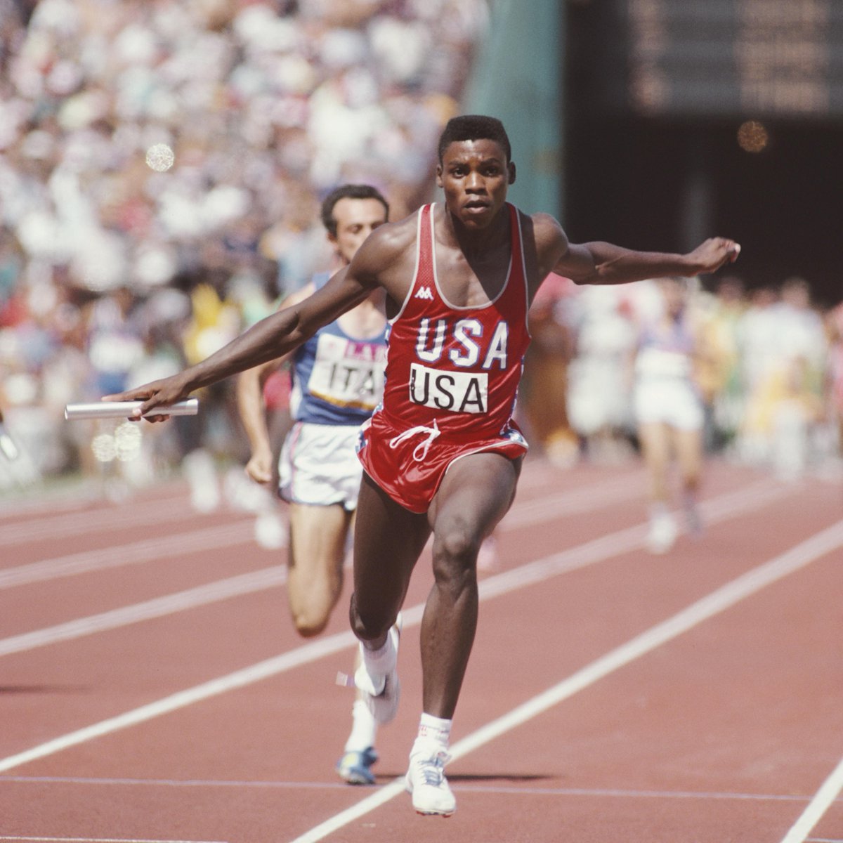 "It’s all about the journey, not the outcome."Carl Lewis, USA, at...