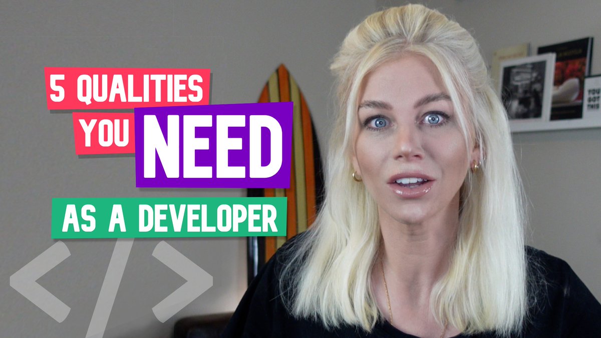 Premiere in 1.5hrs! Come join as I share with you some qualities that are likely to help you become a high performing Software Developer , and some might surprise you! > #DoYouAgree #DevCommunity #codingisfun > youtu.be/eJKHUxiKUb8