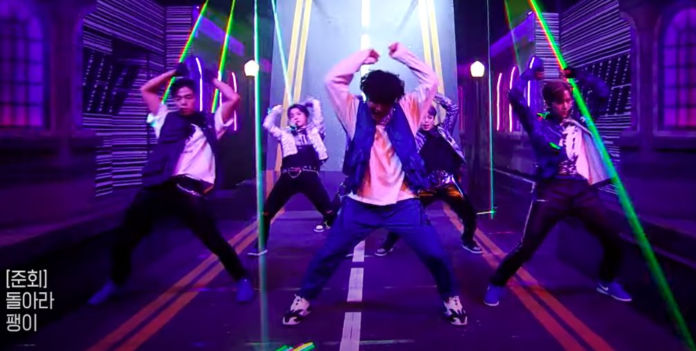 I love sm how iKON choreo tells details1)They wrote new rap part & chorus (ATEEZ Inception)2)In chorus they say "spinning top" - it's nod to Inception movie concept+they do spinning moves3)"U get sleep paralysis"(가위 눌림) 가위 also means scissors, they do scissors in dance