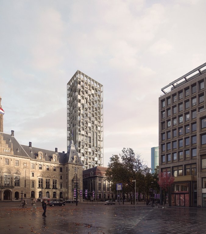BESIXOfficial's tweet photo. #NewProject • Rotterdam's skyline is about to be transformed for #Omnam Group. #BESIX NL is delighted to put its expertise at work for another challenging and complex inner-city project, #PostRotterdam. Together with Rizzani de eccher. Read more 👉https://t.co/N52tfIC9ZY https://t.co/Kx7Xoea7uB