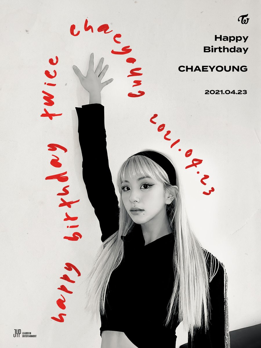 jypnation's tweet photo. Happy Birthday CHAEYOUNG

#HappyCHAEYOUNGday https://t.co/AmBMlzOCFF