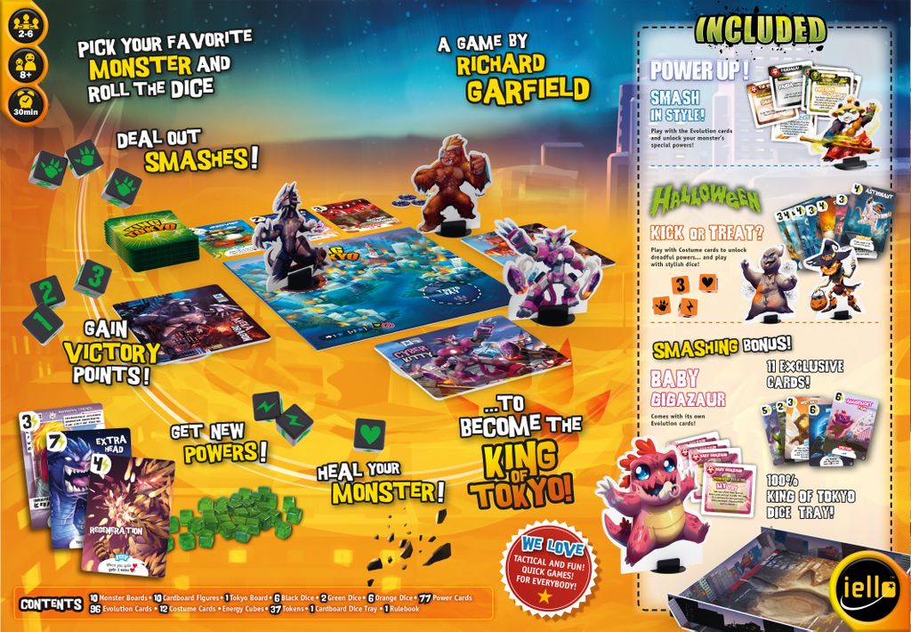 King of Tokyo: Halloween, Board Game