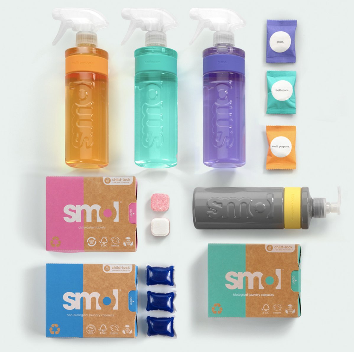 Smol Products eco-friendly, high performance, and vegan household products  https://bit.ly/3ayxSiz 