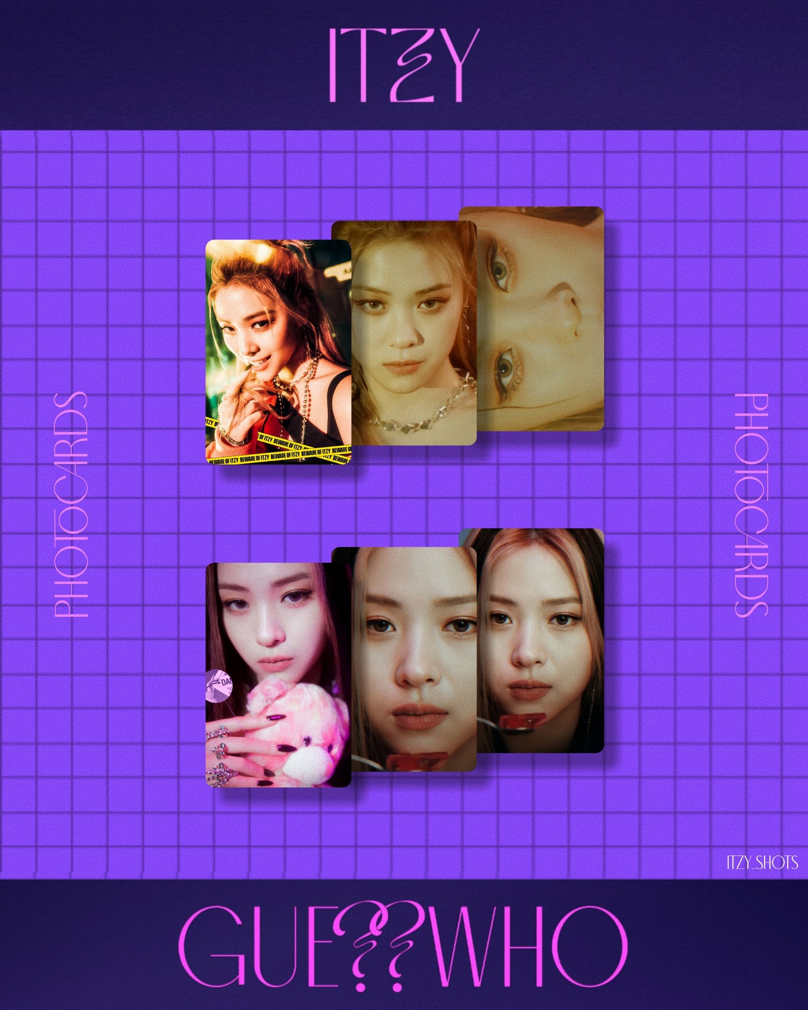 ITZY - Official Guess Who Interpark Preorder Benefit - K-POP