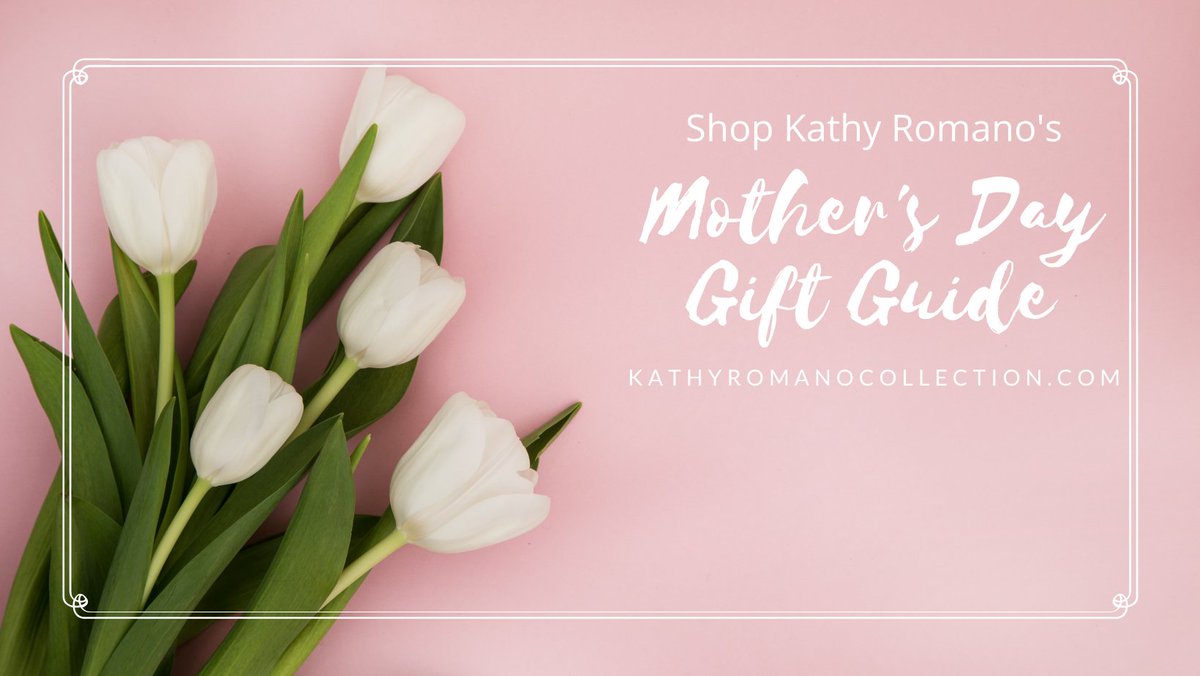 Shop the gift guide today!!! kathyromanocollection.com/mothers-day-gi…