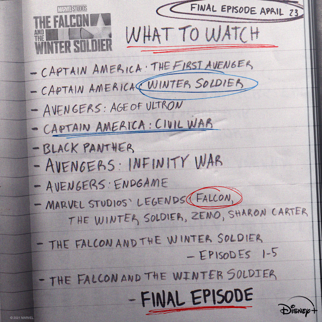 The Falcon and The Winter Soldier tweet media