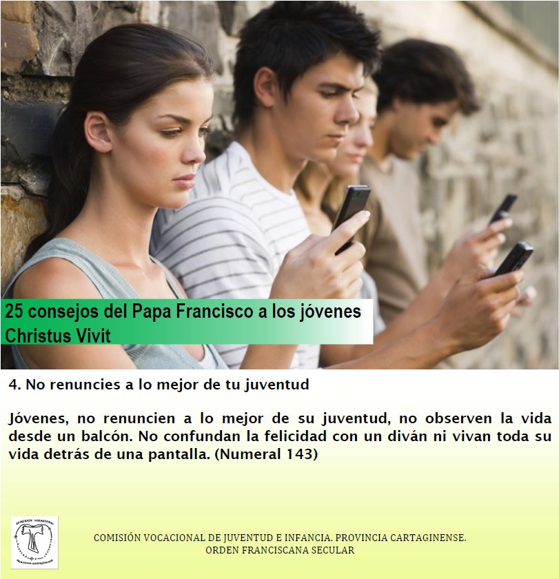 Píldora #ChristusVivit 4/25