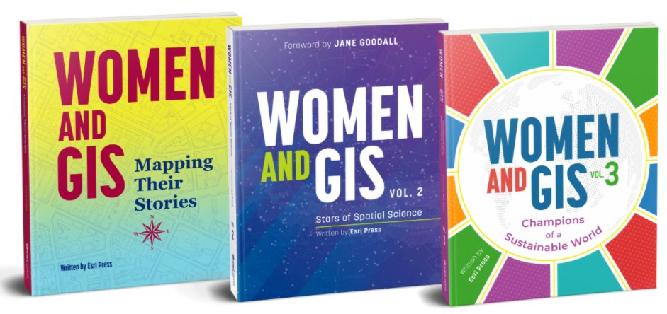 Esri GIS Education (@gised) on Twitter photo Anyone who makes a difference in the lives of others can be a champion.๐
.
Check out a @EsriPress release - Women and GIS, Volume 3: Champions of a Sustainable World, highlighting the stories of 31 women & people of diverse genders! <a href="/ArcGISStoryMaps/">ArcGIS StoryMaps</a>
.
๐ ow.ly/jkiF50EuzKv Anyone who makes a difference in the lives of others can be a champion.๐
.
Check out a @EsriPress release - Women and GIS, Volume 3: Champions of a Sustainable World, highlighting the stories of 31 women & people of diverse genders! <a href="/ArcGISStoryMaps/">ArcGIS StoryMaps</a>
.
๐ ow.ly/jkiF50EuzKv