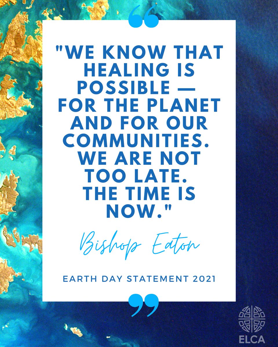 Happy Earth Day! Today, we honor our role as stewards of God's beautiful earth and all the vibrant communities that call it home.