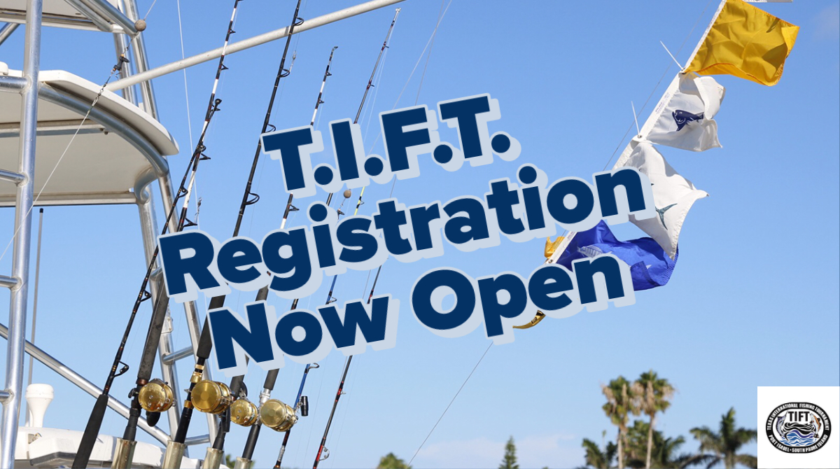 FishTIFT's tweet image. REGISTRATION NOW OPEN for the 81st Texas International  Fishing Tournament! 
@FISHTIFT : July 28 - Aug 1, 2021! 
TeamS/individuals click: bit.ly/TIFT2021regist…. 
#FishTIFT #TIFT2021 #TIFT #TIFTCARES #TexasGulfCoast #GulfofMexico #Offshore #Fishing #SouthPadreIsland #PortIsabel