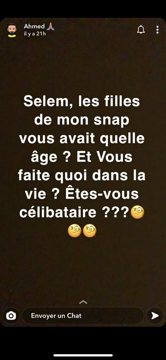 iselemramos's tweet photo. Imagine ta daronne elle passe dans le story d’Ahmed https://t.co/MecG73Gc4T