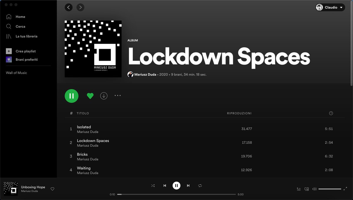 sonoclaudio's tweet image. Tutti, abbiamo almeno un album da #lockdown. Il mio? minimalista, decadente, claustrofobico ed elettronico.
Mariusz Duda (#Riverside &amp;amp; #LunaticSoul) 🎧

@Nereide e @KegOfGrog potrebbero apprezzare; @MarinaPunto1, no 🙄
Cc/ @_happycactus_ @The_IAM_guy @beard_333