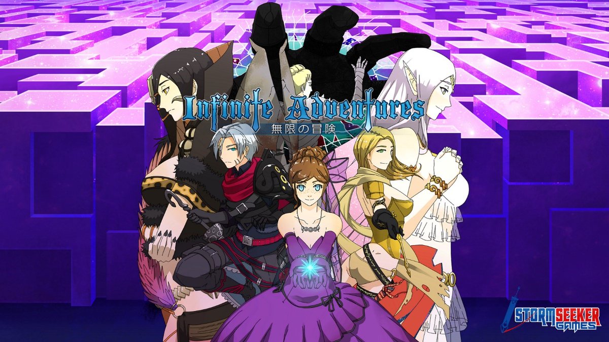 The day is finally here! Infinite Adventures is available for download on #NintendoSwitch! Enter the labyrinth and let your adventure begin! #rpg #indiegame 
bit.ly/3gscEGZ