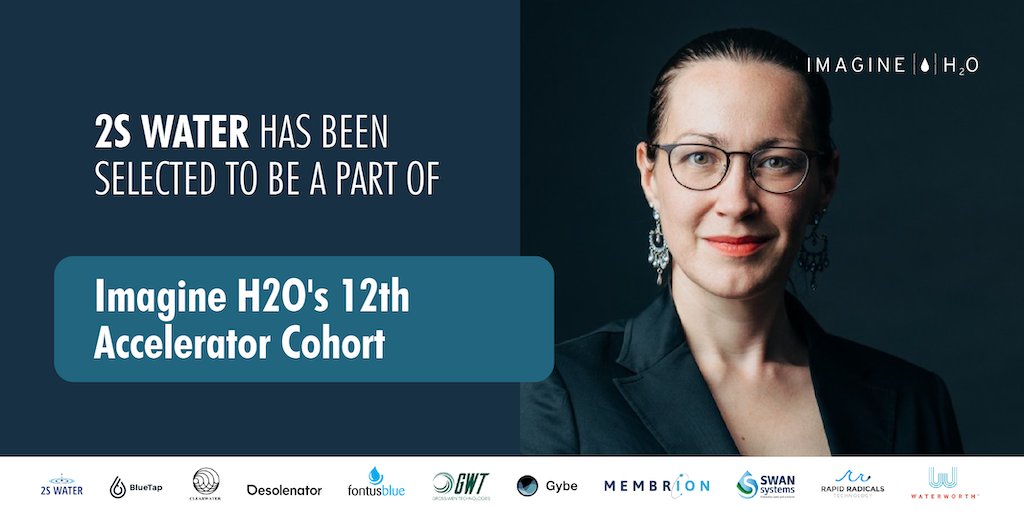 It's official, 2S Water are part of the 2021 Imagine H2O Accelerator, the world's premier water accelerator! We could not be more excited! Thank you, Imagine H2O, for selecting us!