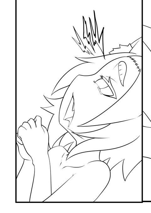 これは良い線画😊 