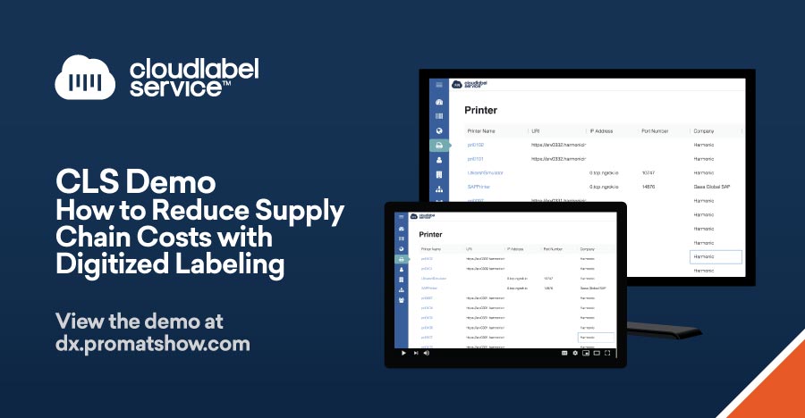 cloudlabelsvc's tweet image. Our demo for ProMatDX is now available on-demand. Use the following link to watch it dx.promatshow.com/live-stream/19…