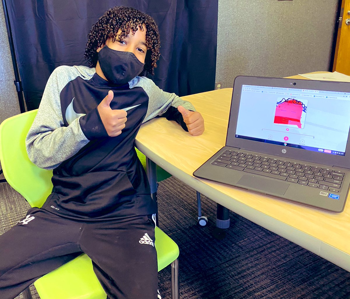 Did you check out our Tech Tips Thursday activities during My Learning? Excited to see these kiddos wanting to show off their <a href="/ExpWithGoogle/">Robins George-Brokenlink-hijacking-POC</a> Scroobly digital animations! Too much fun!