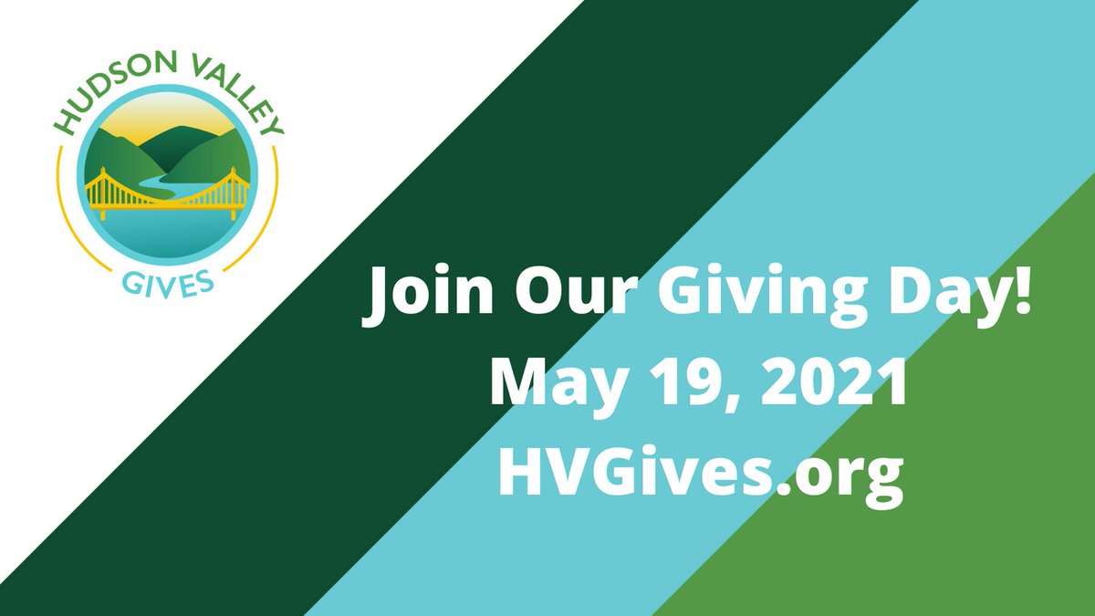 Save the Date! On May 19th, the Hudson Valley comes together to support the great work of our nonprofit organizations. #HVGives