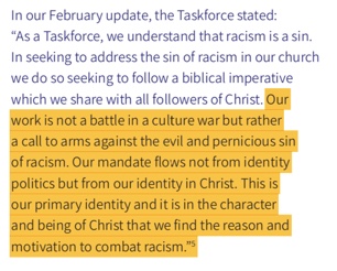 Dr Krish Kandiah OBE (@krishk) on Twitter photo "Our mandate flows not from identity politics but from our identity in Christ. This is our primary identity and it is in the character and being of Christ that we find the reason and motivation to combat racism.”
Such a helpful framing of #LamentToAction report <a href="/churchofengland/">The Church of England</a> "Our mandate flows not from identity politics but from our identity in Christ. This is our primary identity and it is in the character and being of Christ that we find the reason and motivation to combat racism.”
Such a helpful framing of #LamentToAction report <a href="/churchofengland/">The Church of England</a>