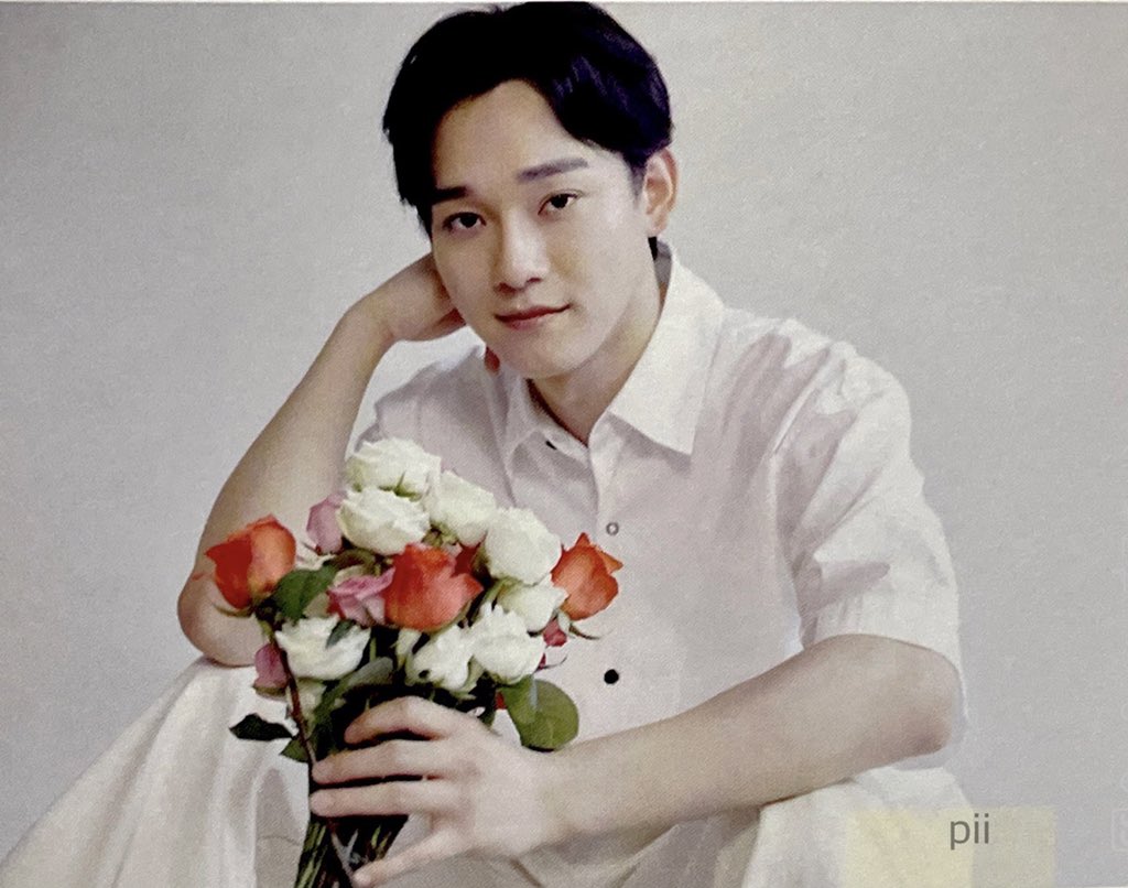 Tap the flowers if you want to see Jongdae being the cutest Flower Prince ♡                                                                               #첸  #CHEN