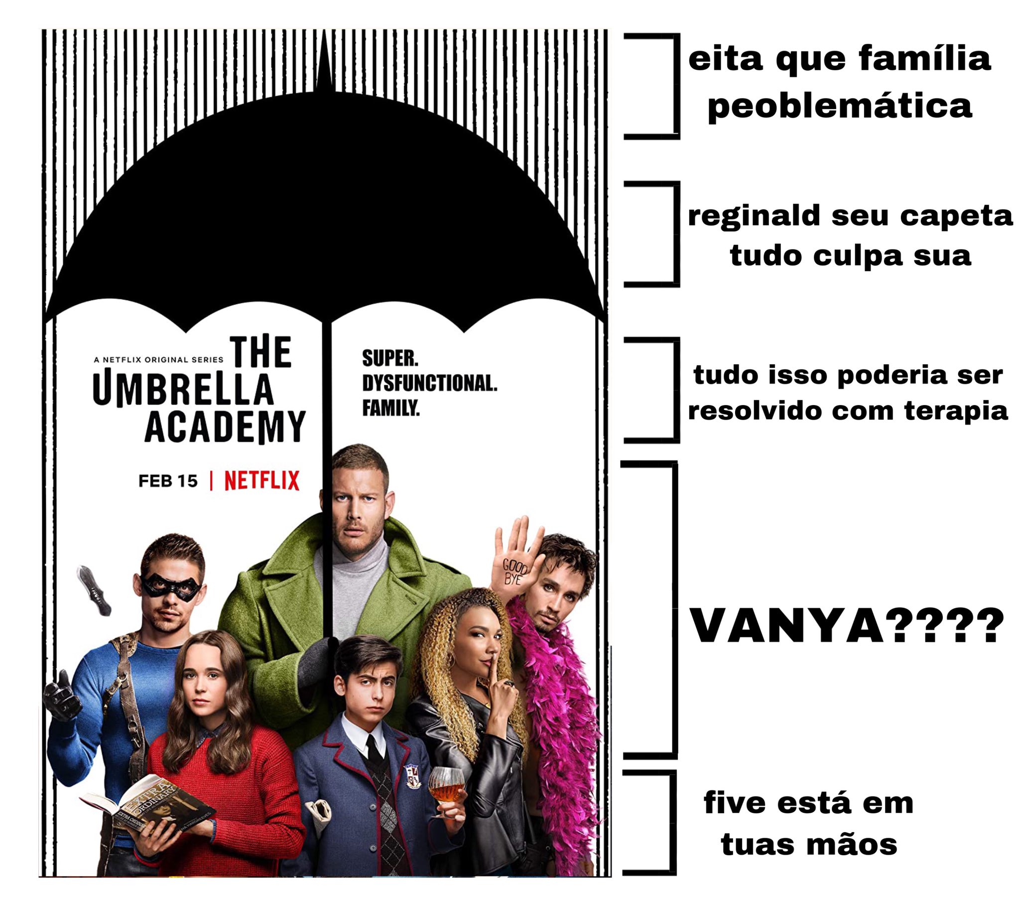 SIGNED TUA POSTER : r/UmbrellaAcademy