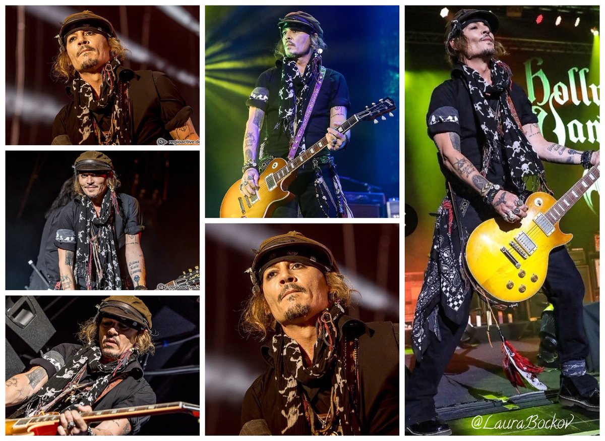 Part 7: Johnny Depp first love has been music. Here is a thread celebrating the  @hollywoodvamps tours (In No Particular Order) 7....  #JusticeForJohnnyDepp  #HappyJohnnyDeppDay