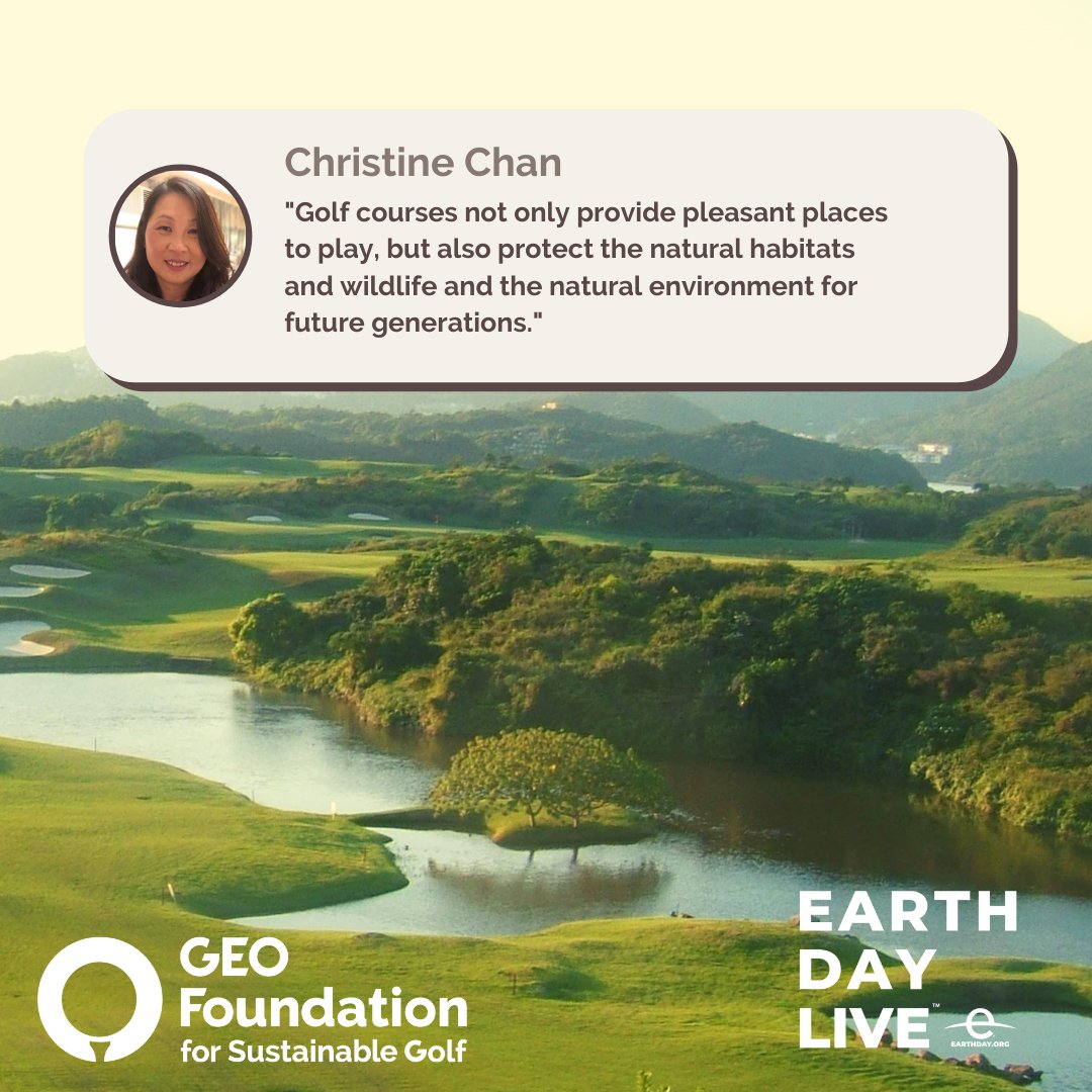 sustainablegolf's tweet image. The final three Sustainable Golf Champions have their say on how the sport can help to #RestoreOurEarth 

Learn more about what's been happening at GEO Certified® Foshan Golf Club - bit.ly/FoshanEarthDay

#EarthDay #EarthDay2021 #ForNature #ecosystems