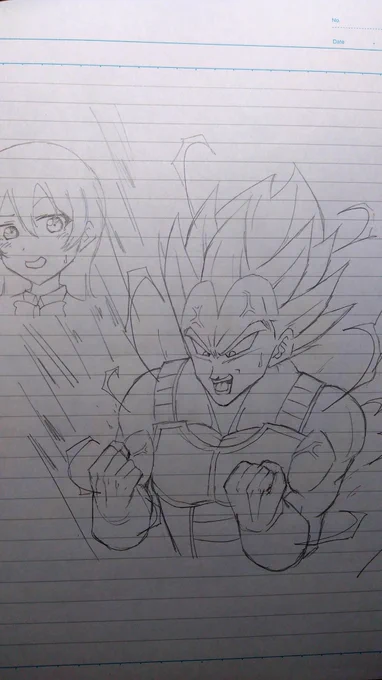 今晩絵を進めるつもりだったのに
レポートに時間溶かされた!!😠😠
…という怒りの落書き。

明日早いのでおやすみなさい…
(:3_ヽ)_ 