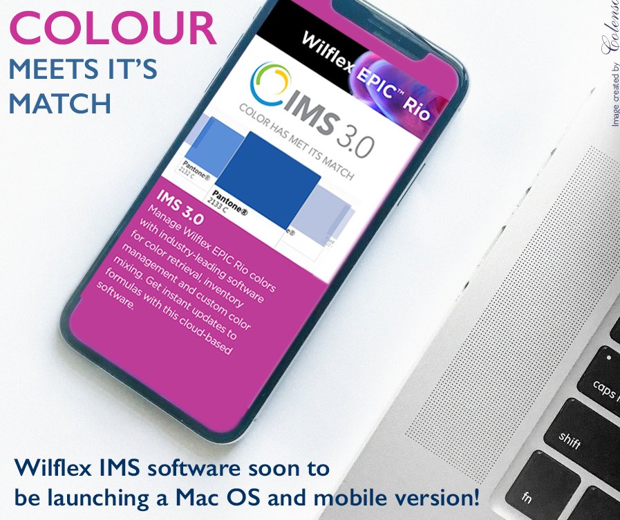 ColensoScreen's tweet image. BREAKING NEWS!
The amazing #wilflex Inks IMS software, for managing Epic Rio colour mixing systems, will soon to be launching a Mac OS and mobile version 😀
#screenprintlife #appareldesign #screenprinted #silkscreen #screenprintingshop #screenprint #printlife #screenprintinglife
