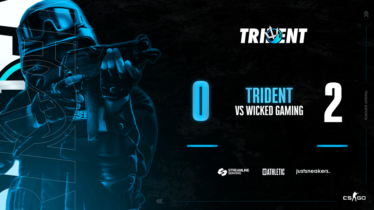 TridentEsports's tweet image. GG&apos;s! Best of luck to Wicked Gaming going forward with the tournament. 

Can&apos;t say that was my favourite game, lag op plz nerf.

🔱Trident 0 🆚🦅Wicked Gaming 2
🏆ROG Masters Asia-Pacific 2021 
📣#RaiseYourTrident #TridentCS #ASUSROGMASTERSAU #ROGMasters