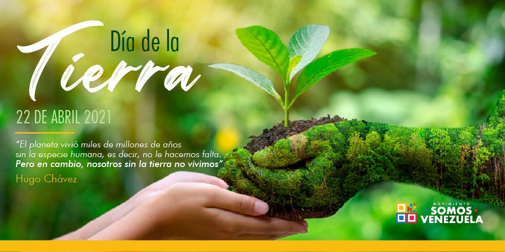 Nuestra Pachamama necesita que tomemos conciencia sobre la importancia de cuidar el ambiente para preservar la vida y cada especie del planeta. Celebremos el Día de la Tierra cumpliendo el 5to objetivo del Plan de la Patria. ¡Todxs Somos Venezuela!
<a href="/35vanesamontero/">Vanesa Montero</a>
<a href="/DrodriguezVen/">Delcy Rodríguez</a>