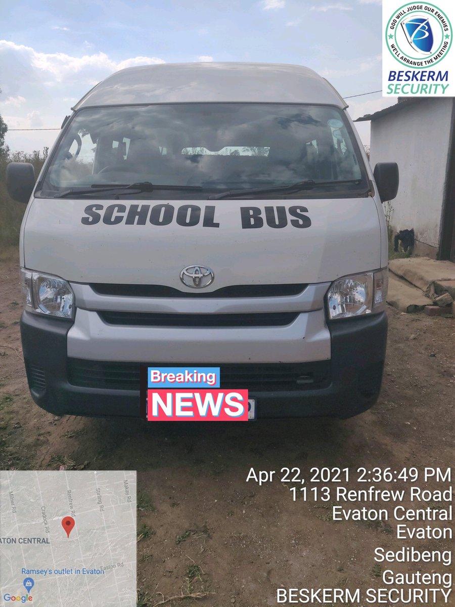 BeskermSecurity's tweet photo. 💥💥Oparational Success💥💥

🗂️ JH-JACKED MV RECOVERED

🕑 14:30
📅 22/04/21
🌍 Eaton Sedibeng

ℹ️ The Toyota Quantum was hi-jacked and recovered moments after it was jacked.

📍Units involved📍
@BeskermSecurity
@MonnaphalaT
@CartrackZA
@SAPoliceService https://t.co/sIJalOTnWm