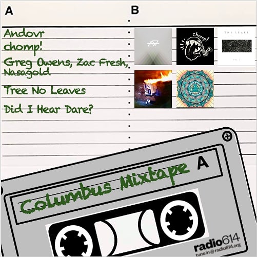 ToFromCbus's tweet image. Here are the artists I'll play in the Columbus Mixtape segment of tonight. This includes the featured EP from Co City. The Cbus Mixtape is a weekly show segment for new music from Columbus-connected and Ohio artists. Listen on @radio614 at 6PM EDT.
