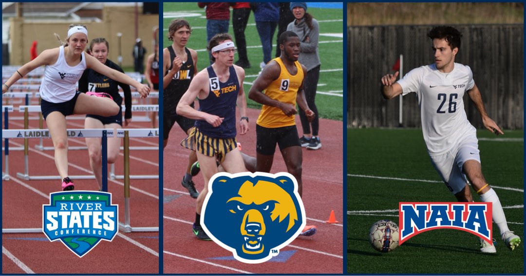 It’s Championship Day! #WVUTech women’s and men’s track and field compete at the River States Conference Championship while men’s soccer battles in an opening round game of the NAIA National Championship.

▶️ Live coverage available at goldenbearathletics.com/coverage