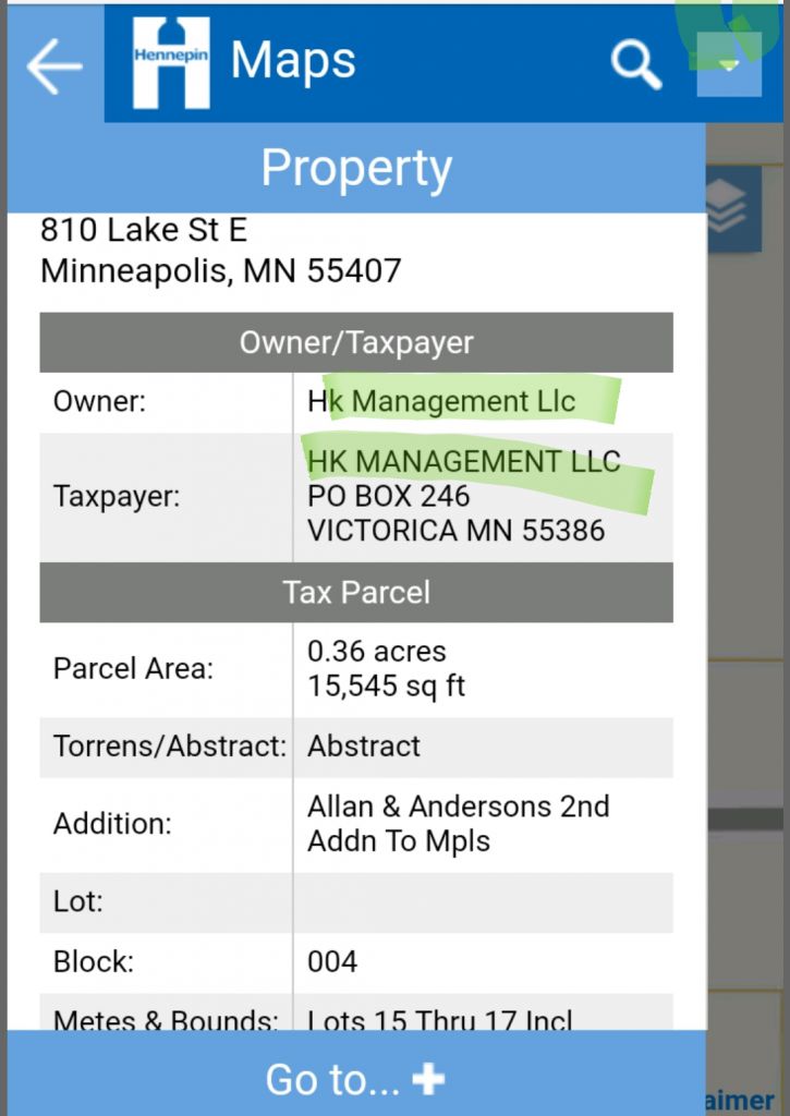 Reminder that the Minneapolis 3rd Precint is owned by a Chinese shell corporation