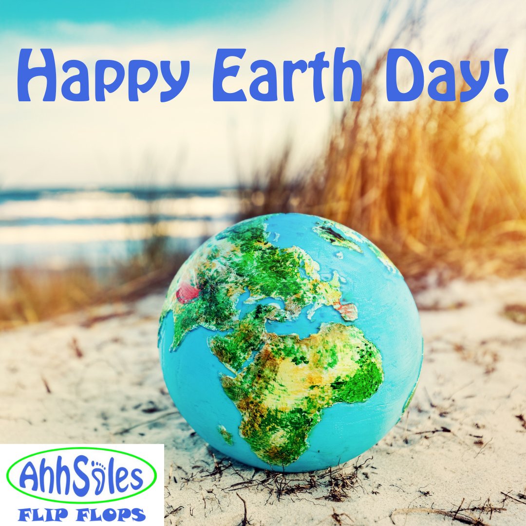 🌎 Happy Earth Day! 🌍

#earthday #happyearthday #savetheearth #ahhsoles #ahhsolesflipflops