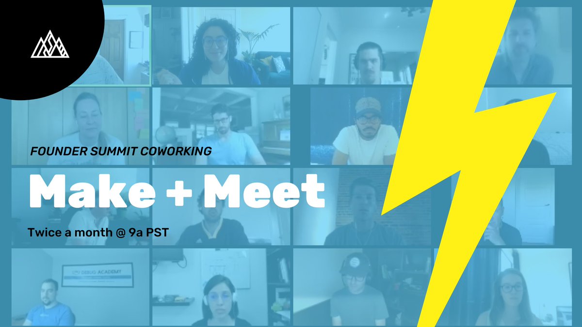 ❤️ Interested in community building?
🥱 Tired of boring zoom meetings?
🧞‍♂️ Want to reimagine (+ recreate) office watercooler vibes?

Hop over into the lounge in 30 mins &amp; see how we use <a href="/MixilyEvents/">Mixily</a> for our coworking sessions 👩🏽‍💻

foundersummit.co/lounge/