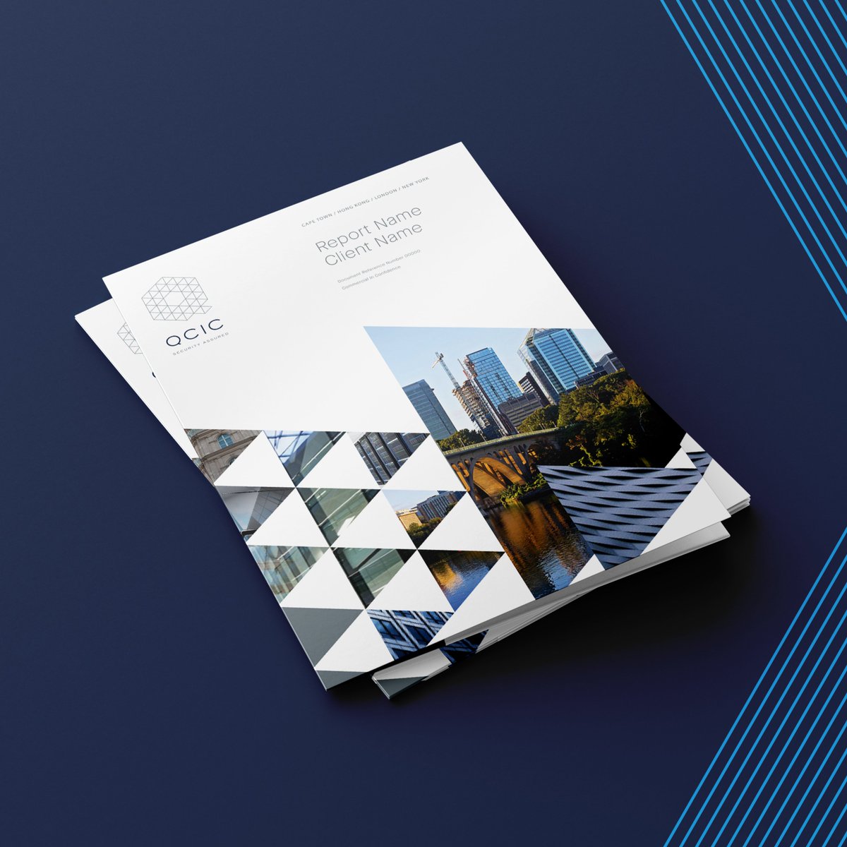 PURECreative_'s tweet photo. PROJECT HIGHLIGHT: Pure Creative was tasked with a complex brief to rebrand global security firm QCIC Group, with a fresh new identity to showcase a newly defined vision, brand position and service offering. 🔒 https://t.co/NdwryNEUOs