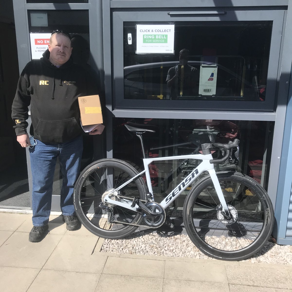 Rob Crank of <a href="/ChorleyCycling/">Chorley Cycling Club</a> picking up his 4th Sensa! #cycling #summertime