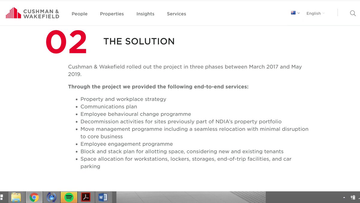 5/ Cushman & Wakefield Pty Ltd, Capital Works Project Management. For this one, over six months, #780,985.76 and $965,617.40. Does this match up to community expectations?