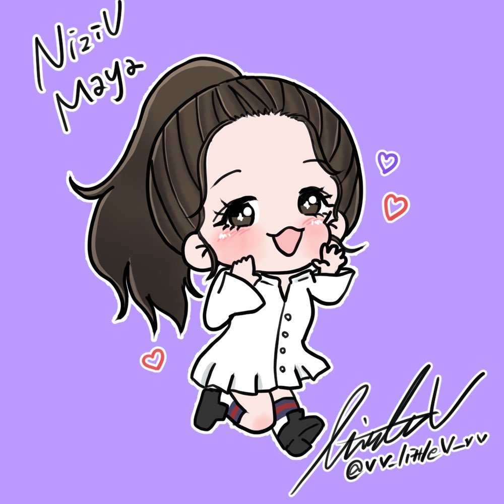 Littlev Niziu Fa Maya Niziu Niziu描いてみた Maya マヤ Niziufanart T Co 2jrftbuwe7 Twitter